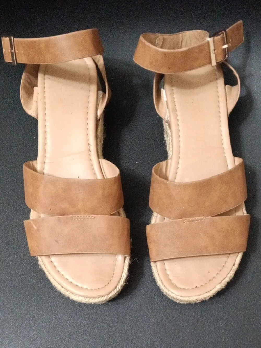 Women’s Tan Strap Espadrille Sandals